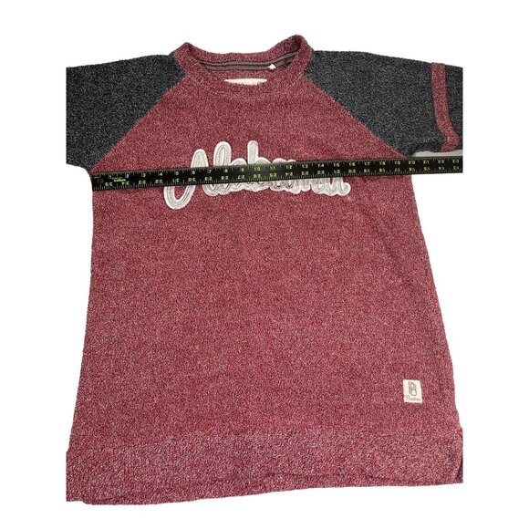 Women's Unversity of Alabama Pressbox By Royce Comfy Terry Sweatshirt Sz M L/S - Picture 4 of 5